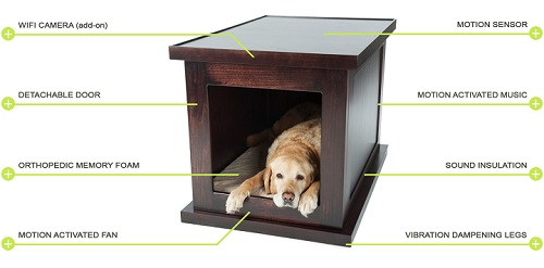 high anxiety dog crate reliever
