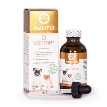 Naturpet D Wormer Natural Dewormer for Cats