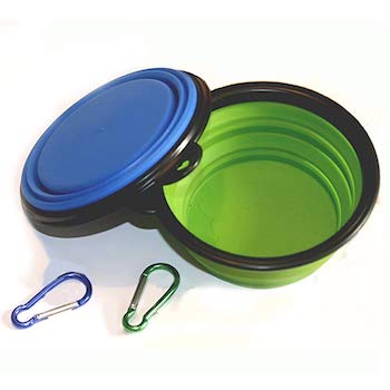 COMSUN Collapsible and Portable Dog Bowl