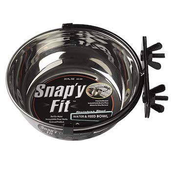 MidWest Homes for Pets Snap'y Fit Stainless Steel Food Bowl