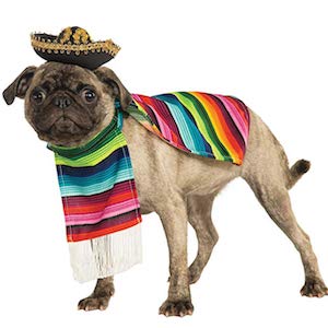 Rubie’s Mexican Serape for Small Dogs