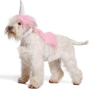 Pink Unicorn Costume for Dogs