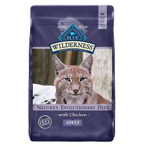 Blue Wilderness High Protein Grain Free Mature Dry Food for Cat