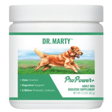 dr marty propower plus dog digestive supplement