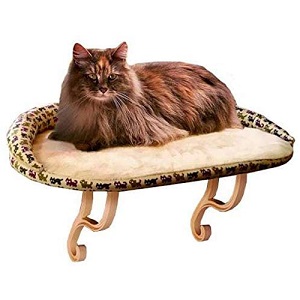 K&H Pet Products Kitty Sill Deluxe with Bolsters
